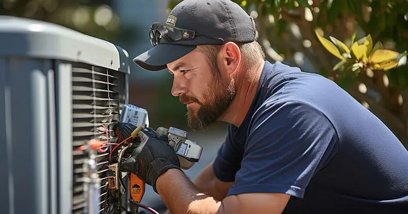 Technicien·ne CVAC au travail