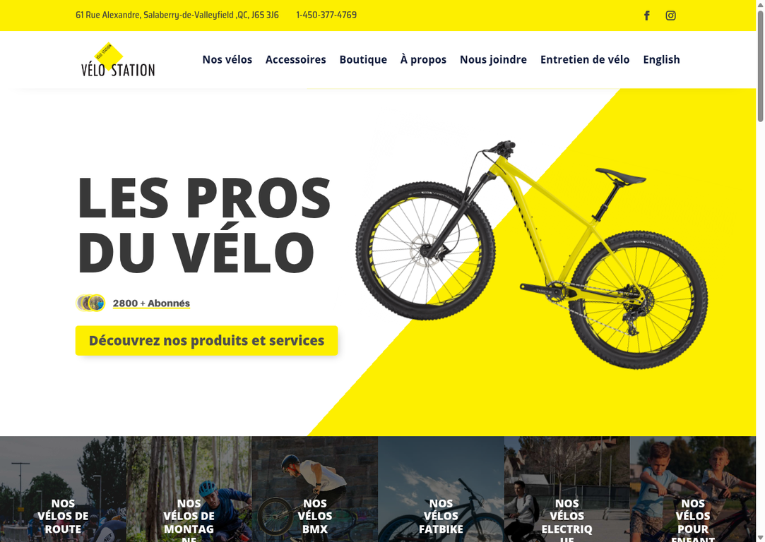 Vélostation Valleyfield